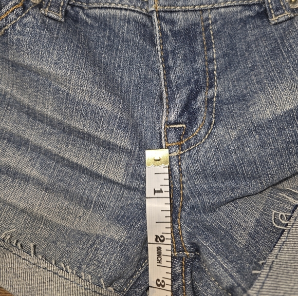 NWT Aeropostale Jean Shorts Size 3/4 - Picture 5 of 5